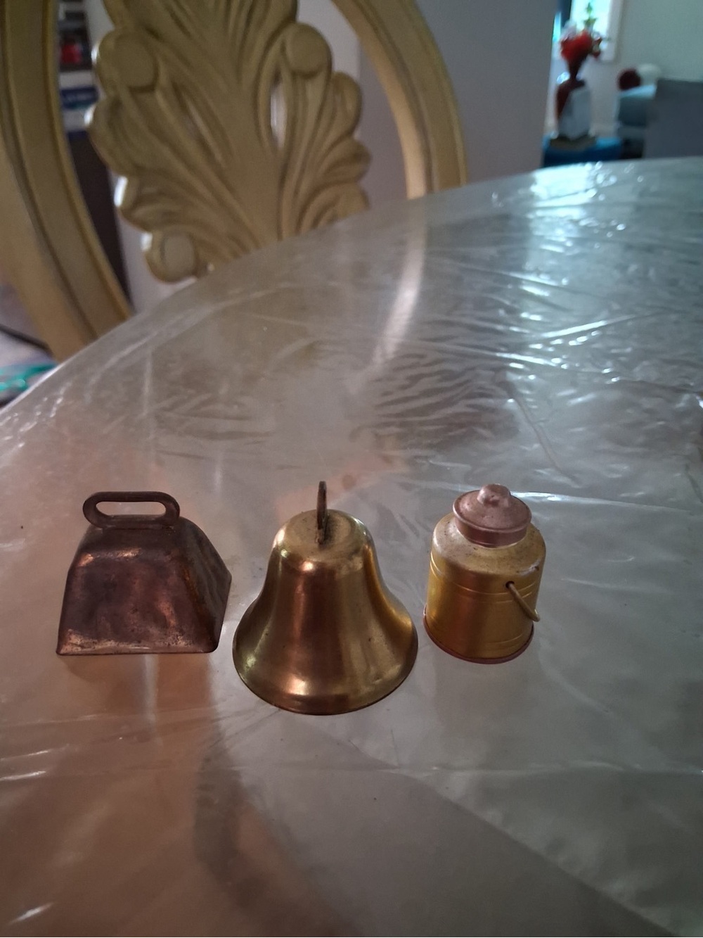 Brass Decorative Bell - Gold Finish